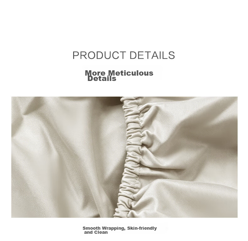 FUANNA Single Bed Sheet, 100-Count Long-Staple Cotton Brushed Fabric, Class A Non-Slip And Dirt-Resistant Winter Mattress Protector, 120×200cm 14