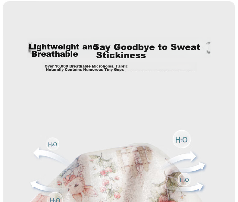 ELLE BABY Baby Cotton Romper A-Class Air Conditioning Suit Boys Girls Children's Homewear Unicorn 100cm 6