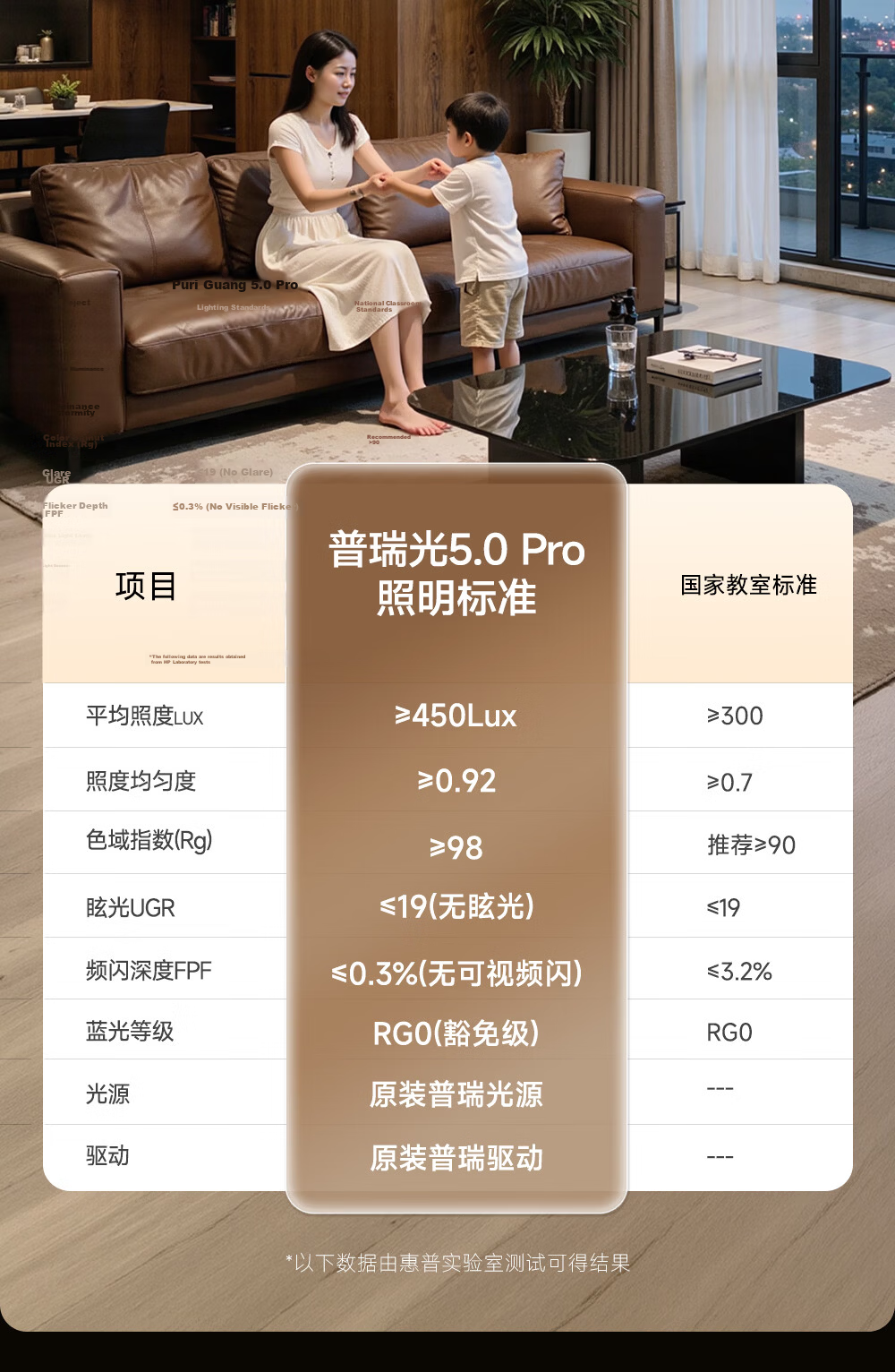 HP Living Room Ceiling Light LED Eye Protection Luxury Zhongshan Whole House Lighting Set Zhenzhiguang 11