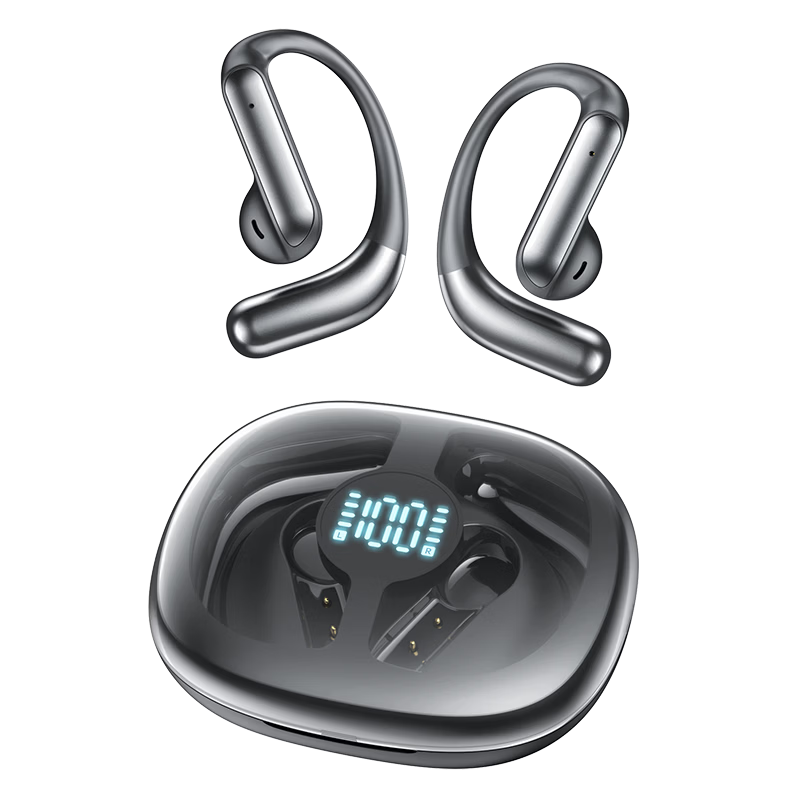 Zhongguo 2026 Latest C2 Smart AI Real-Time Translation Bluetooth Earbuds Bone Conduction Wireless Open-Ear Sports Running Noise-Cancelling Long Battery Life Men's