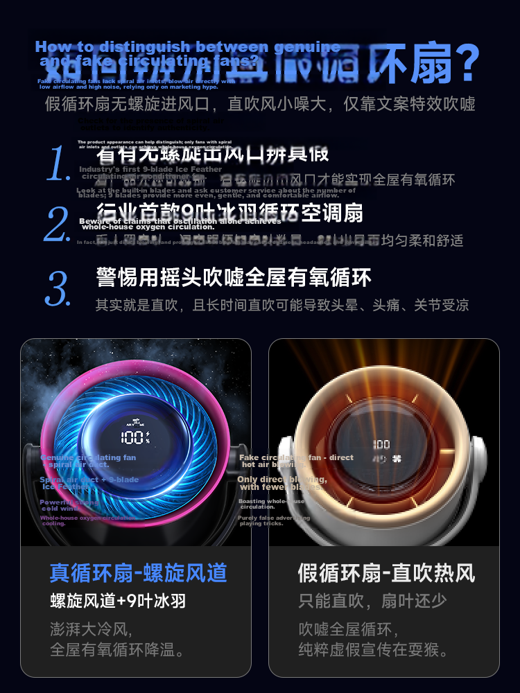 OYOCO Desktop Mini Clip Fan Cooling Rechargeable Small Ultra-Quiet USB Fan Large Airflow Wall-Mounted Table Fan Long Battery Life for Office Student Dorm Bed 5