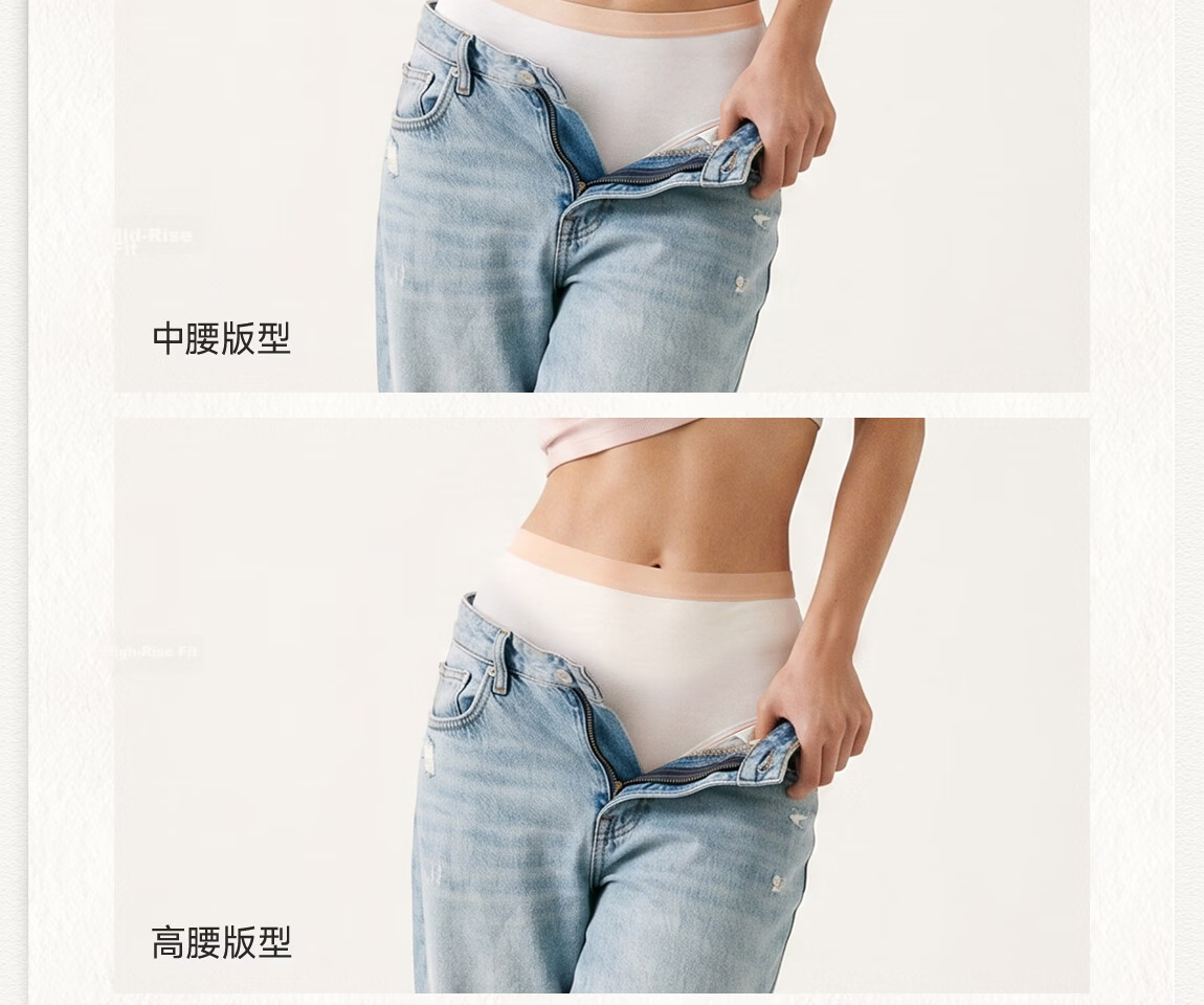 Q21 Disposable Women's Underwear, Individually Wrapped Daily Use, No Washing Required, "Natural White Mid-Rise", Women's Triangle Panties, 30-Pack, XL Size 19