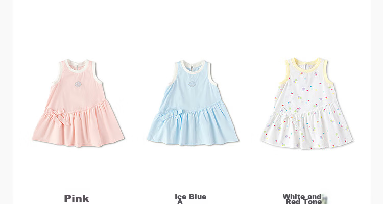 Balabala Kids Dress Girls Dress 2026 Summer New Baby Clothes Baby Princess Dress Sweet and Stylish 19