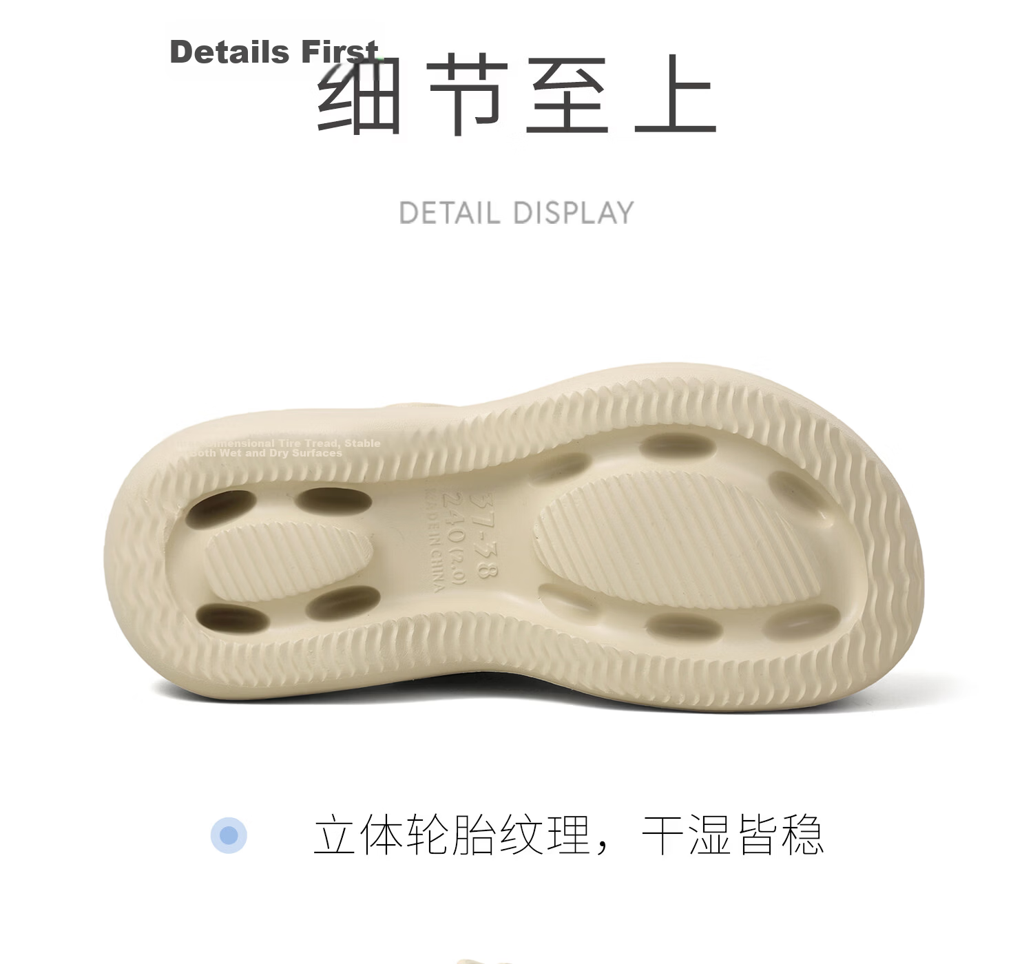 Mercury Home Textiles 6cm Thick Sole Height Increasing Hollow Out Women's Summer Sweet Bean Peep Toe Sandals Outdoor Beach Wear Slippers 23