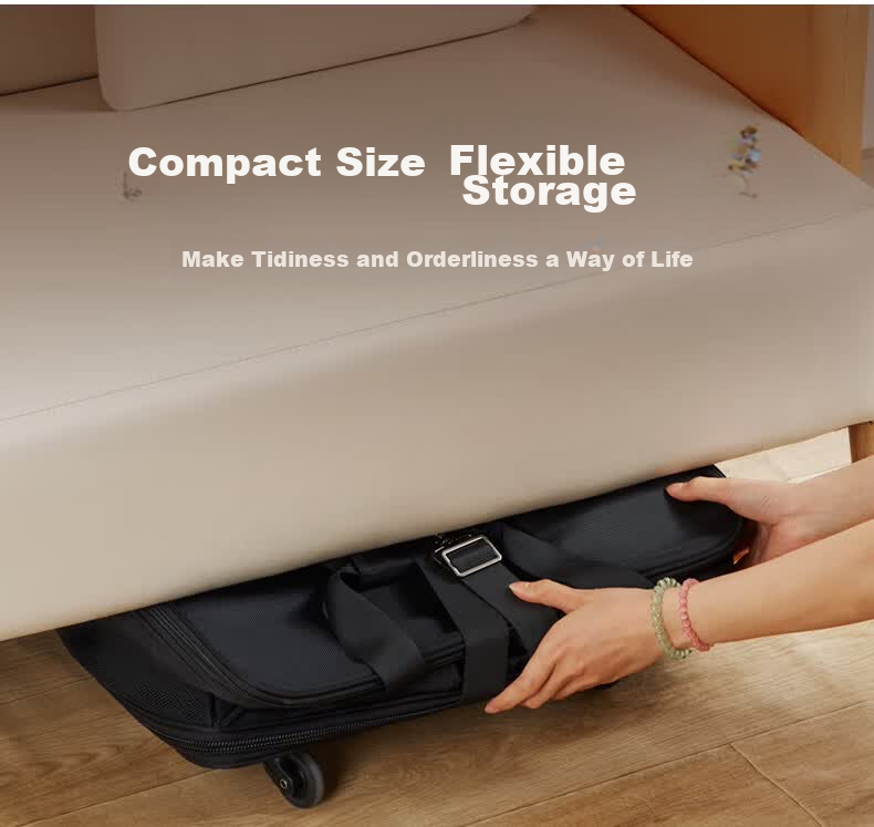 Warrior Universal Wheel Travel Bag Large Capacity Foldable Trolley Business Trip Tourism Carry-on Expandable Storage Luggage with Wheels for Men and Women 7