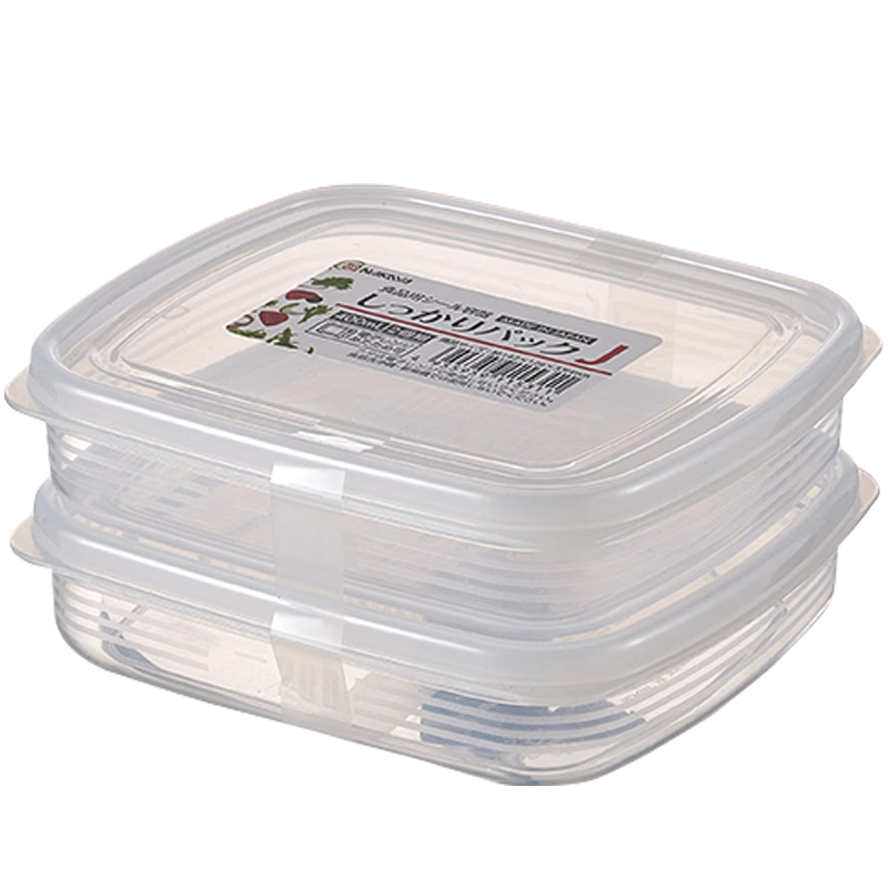 KATEI STORY Japanese Imported Refrigerator Freezer Meat Storage Container, Food-Grade Onion Ginger Garlic Storage Box, Frozen Sealed Container