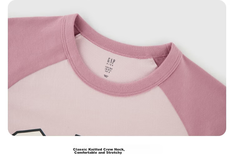 GAP Kids Unisex Summer Cotton Short Sleeve T-Shirt 838371 30