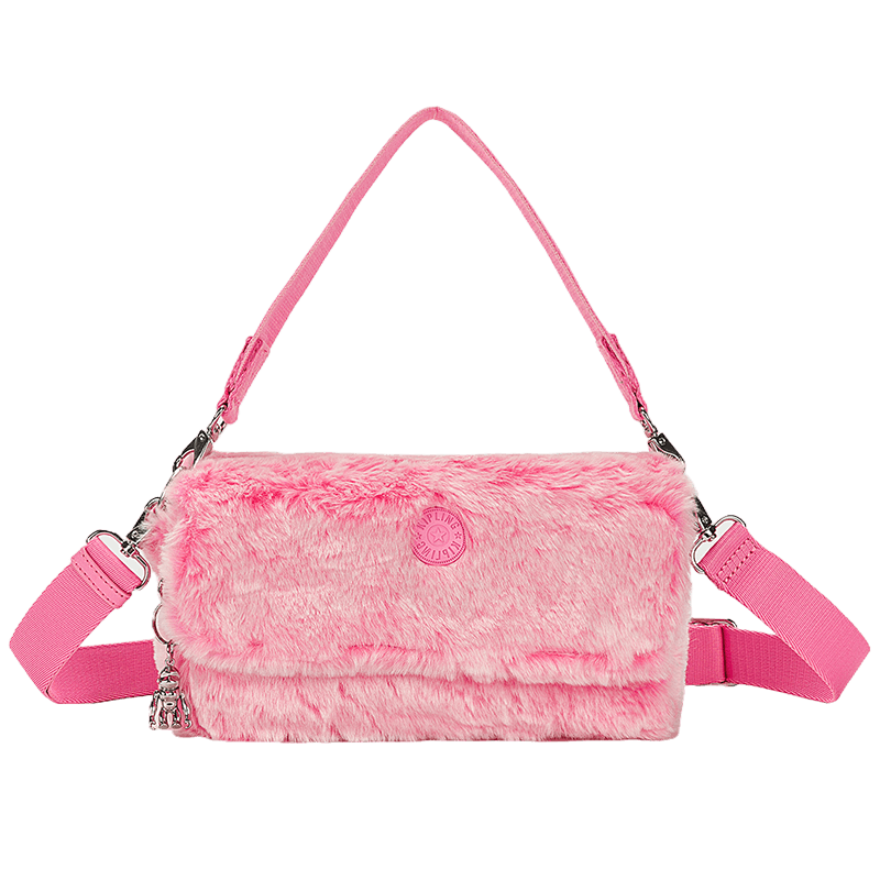 Kipling Fashion Trend ARAS Valentine's Day Pink Women's Shoulder Bag Birthday Gift Crossbody Bag