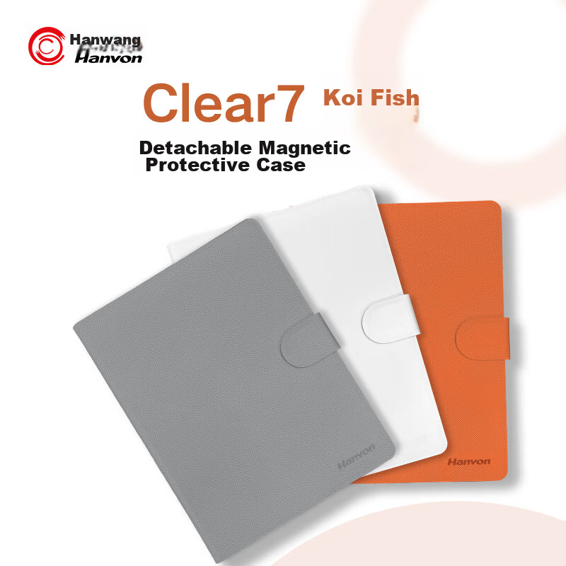 Hanvon Clear7 Koi Iceberg Gray Protective Case