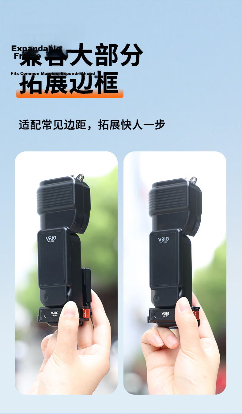 VRIG AC-61 DJI Pocket 3 Protective Case Camera Accessory Lens Filter Storage Case TF Card Storage Bag Original Protective Cover Plate Sleeve 8