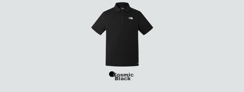 The North Face Short Sleeve Polo Shirt Unisex Breathable Summer Outdoor T-Shirt A0M XL 20