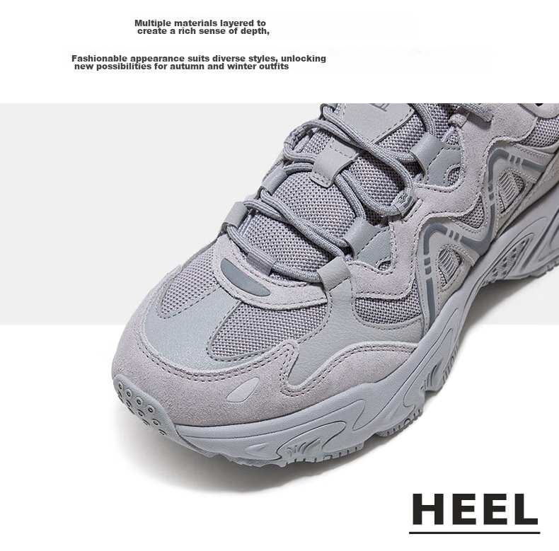 CAMEL Women's Retro Casual Thick-Soled Platform Dad Sneakers X25CX4L4035 Black/Silver White Size 38 51