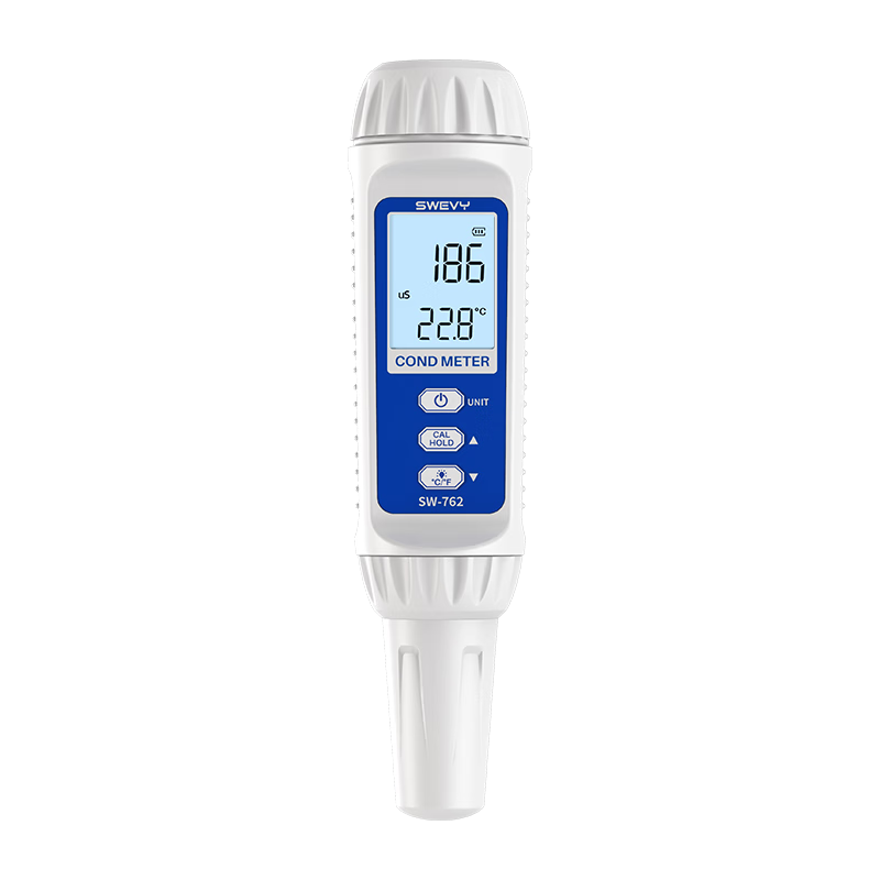 Suwei Conductivity Tester Pen High-Precision Water Quality Conductivity Meter for Home Pure Tap Water SW762