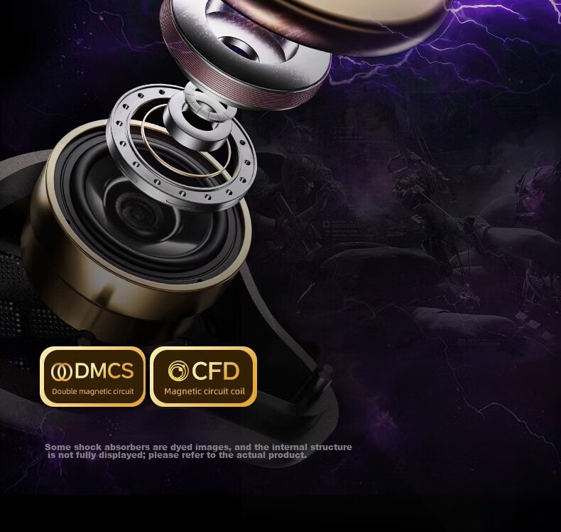 Platinum Shadow Claw Wired In-Ear Gaming Earphones with Round Hole Type-C Interface, Delta PUBG FPS Mobile PC Esports Dedicated, Sound Localization, HD Microphone, Noise Cancelling Call 8