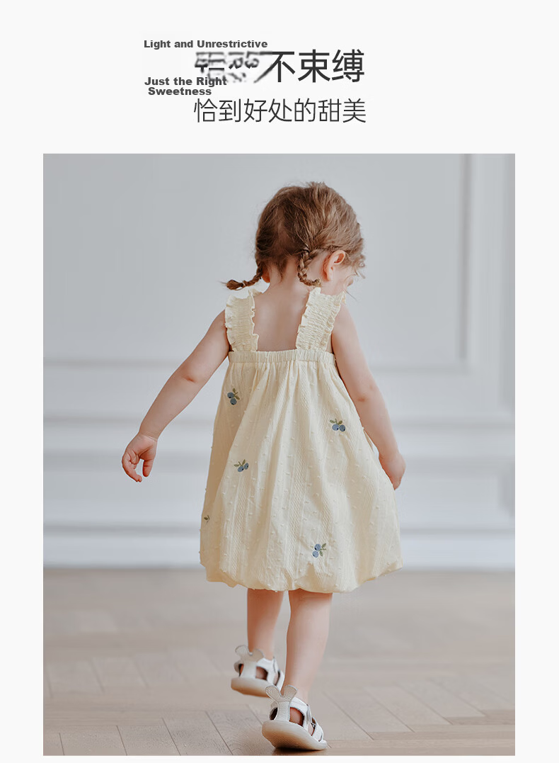 Guaiqi Bear Baby Girl Pure Cotton Short Sleeve Romper Summer Infant Sweet Breathable Thin Jumpsuit Outfits 25
