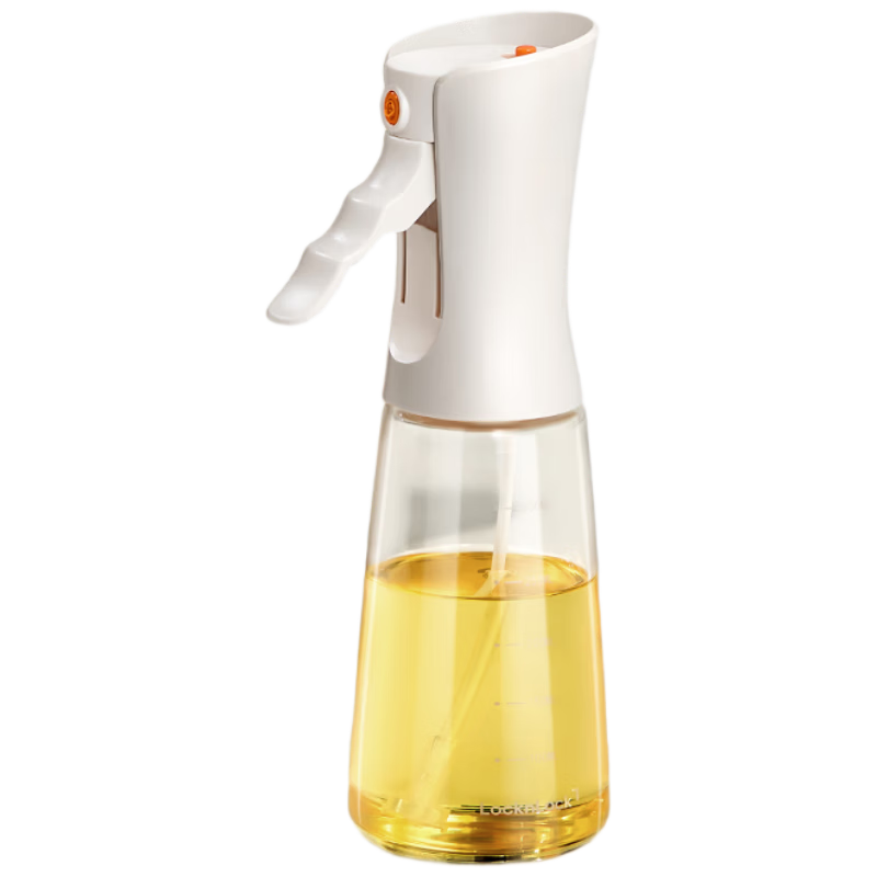 LOCK&LOCK Mist Spray Oil Bottle Household Food-Grade Atomized Kitchen High Borosilicate Glass Leak-Proof Oil Sprayer Bottle