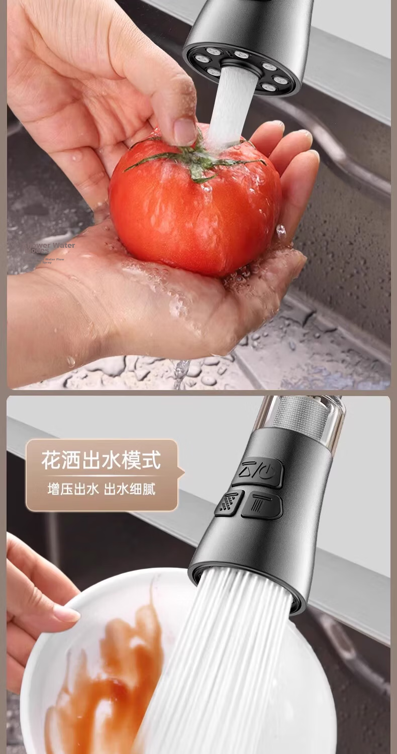 ILEDDOG [Precision] Kitchen Faucet Extender Universal Splash-Proof Filter Nozzle Adapter Aerator ALDG-66 5