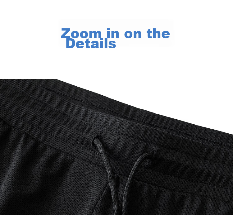 Warrior Sports Shorts for Men, Summer Wear, Ice Silk Quick-Dry Casual Pants, Running Five-Point Shorts, Black, Size L 30