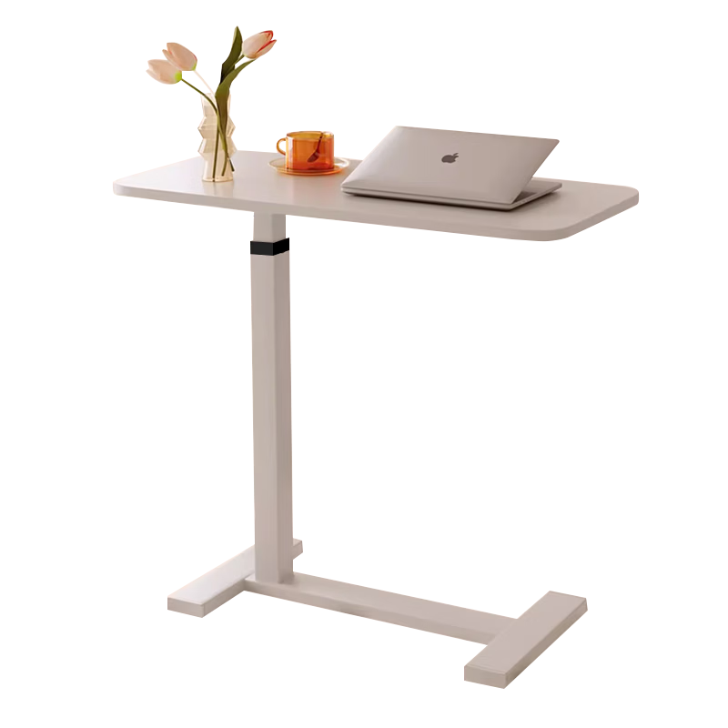 Jingju Adjustable Mobile Bedside Table Home Bedroom Computer Desk Simple Stable Sofa Side Study Desk