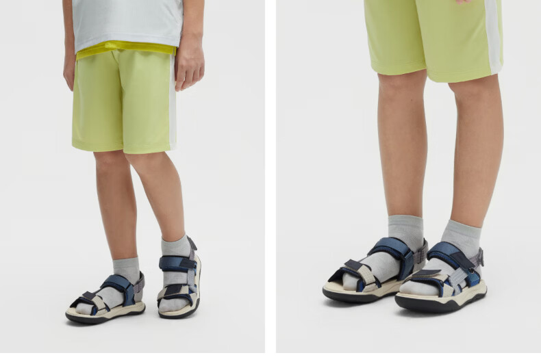 Jiao Nei Xiaoliangpi Series 3 Children's Socks Unisex Antibacterial Mesh Jacquard 6-12 Years Baby Cooling Short Tube Summer Thin Style 14