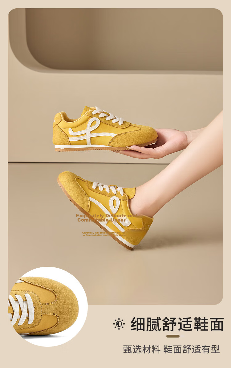 La Chapelle Women's Derby Shoes New Summer Soft Sole Casual Sports Popular Sneakers 0869 Beige Gray Black Size 37 7