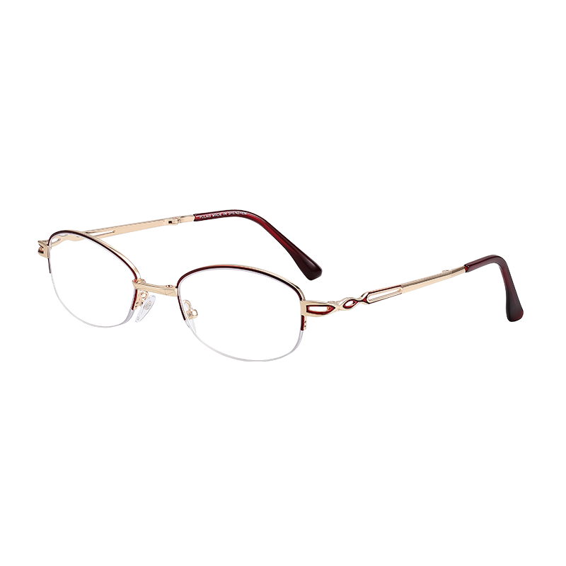 Pulais Women's Elegant Anti-Aging Blue Light Blocking Reading Glasses Japanese Imported High-Definition Comfortable Foldable Presbyopia Glasses Genuine