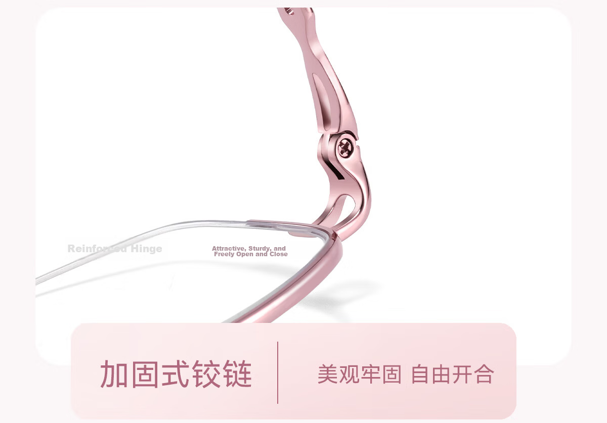 ZIPPO Women's Folding Portable Reading Glasses Fashion Imported Lenses HD Blue Light Blocking Red 8106 250° 19