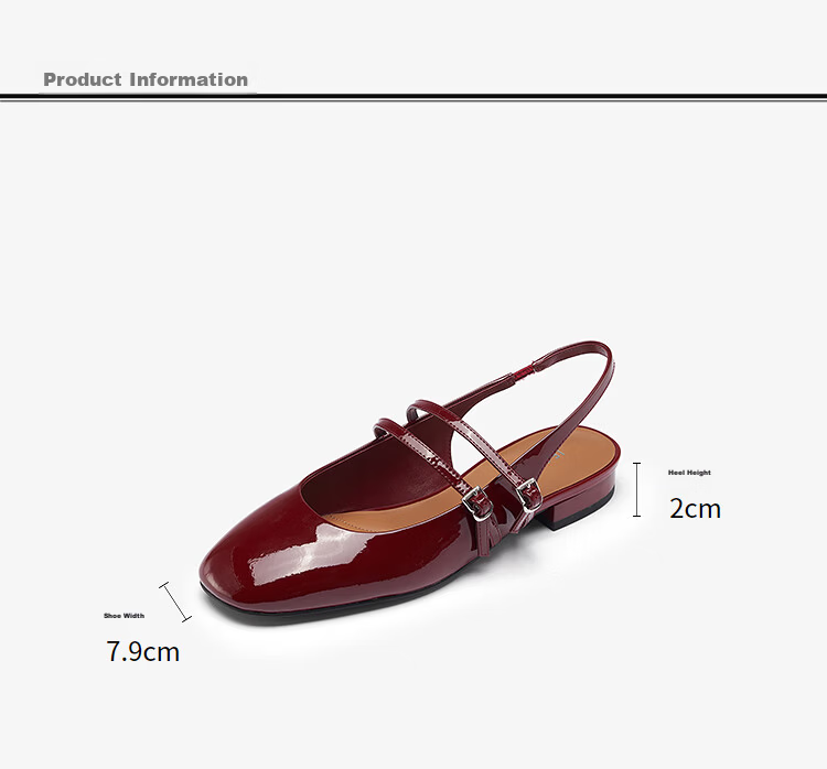 Laird & Dan [Happy Princess] 2026 Summer New Chunky Heel Mary Jane Sandals Women 19301 Milk Tea Apricot BEP 34 6