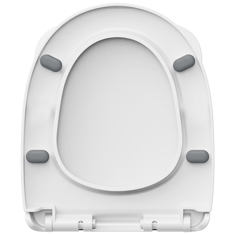 BSITN Universal U-Shaped Toilet Seat with Handle, Thickened Replacement Cushion for Old-Style Home Toilet BP063