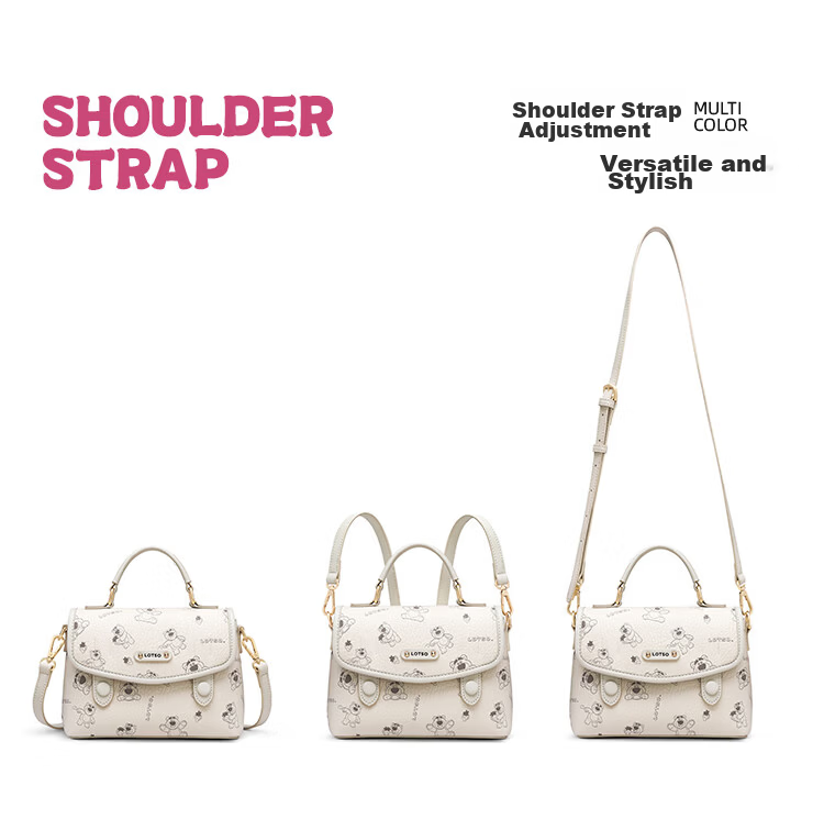 Disney Women's Luxury Lightweight High-Style Small Square Shoulder Crossbody Bag Simple Handbag 2026 New Gift for Girls 8