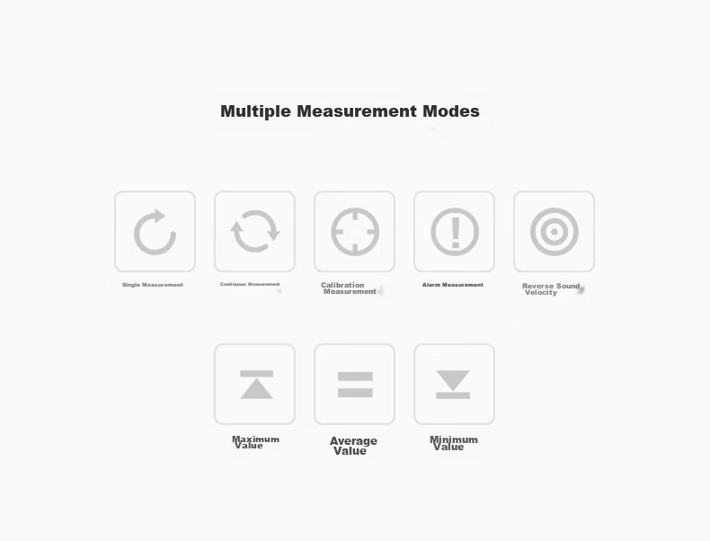 Shendawei Ultrasonic Thickness Gauge High-Precision Thickness Measurement Flat Head Digital Probe Metal Plate with Printer SW-6530 2