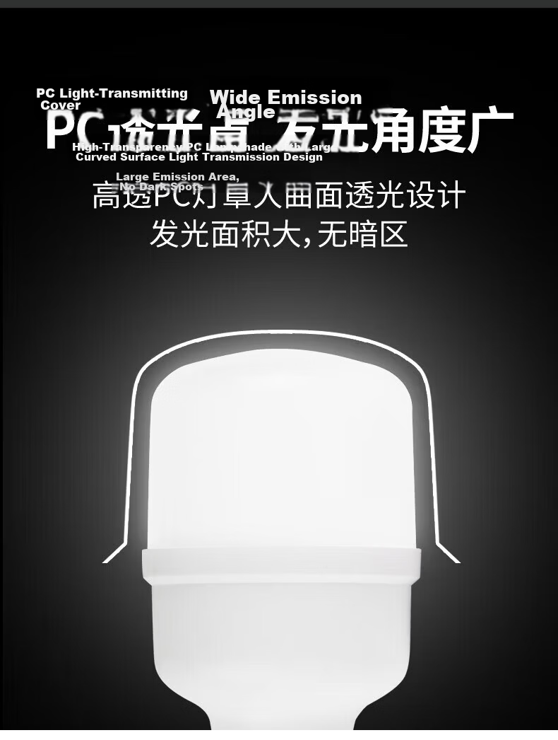 Dengling Full Spectrum Eye Protection Blue Light Blocking E27 Screw LED Socket Wall Bulb Adjustable Switch Bedside Home Plug-in Lamp 12