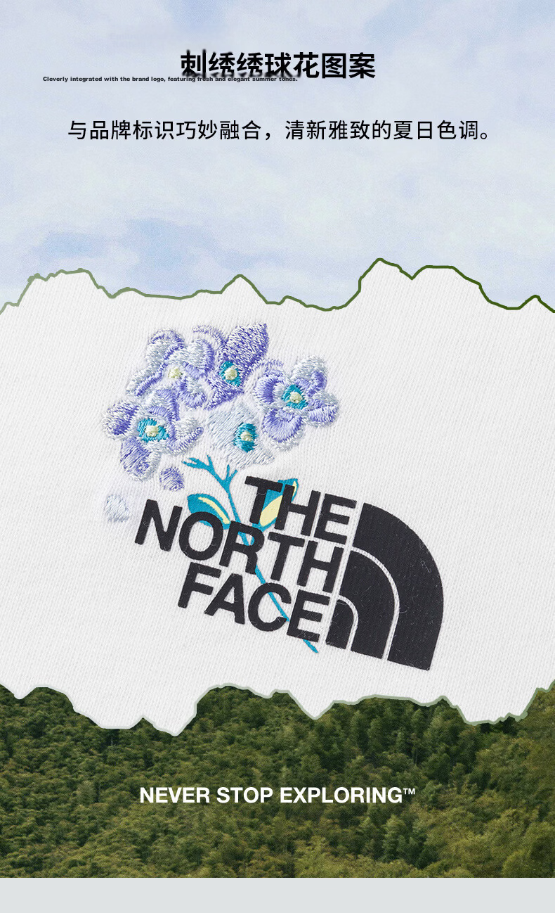 The North Face Men's Cotton-Feel Outdoor Sun Protection Moisture-Wicking Crew Neck Short Sleeve T-Shirt 8GXA JK3 XL 5