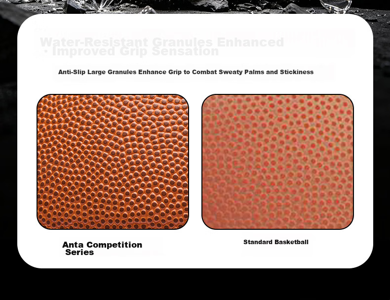 ANTA Basketball Size 7 Adult CUBAL League FIBA Certified PU Moisture-Absorbent Wear-Resistant Indoor Outdoor Official Game Basketball 9