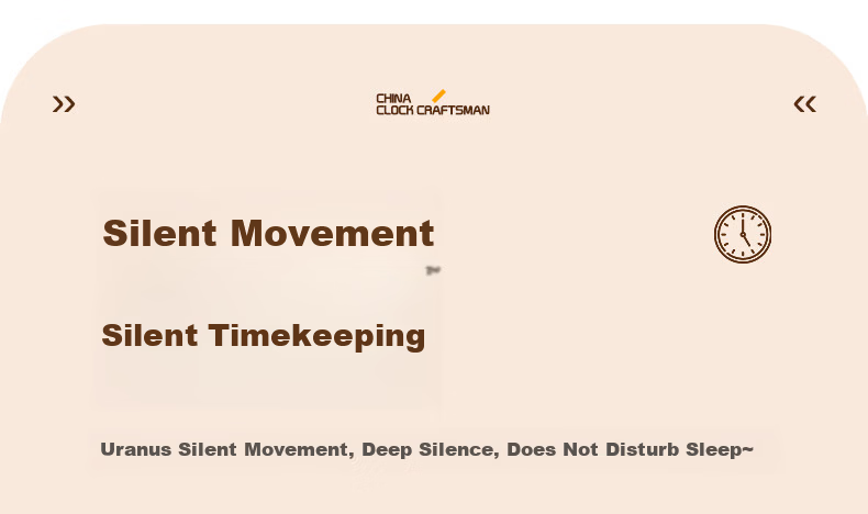 Telesonic Wall Clock Living Room Silent Quartz Clock No Drilling 40.5cm 2026 New Model 12