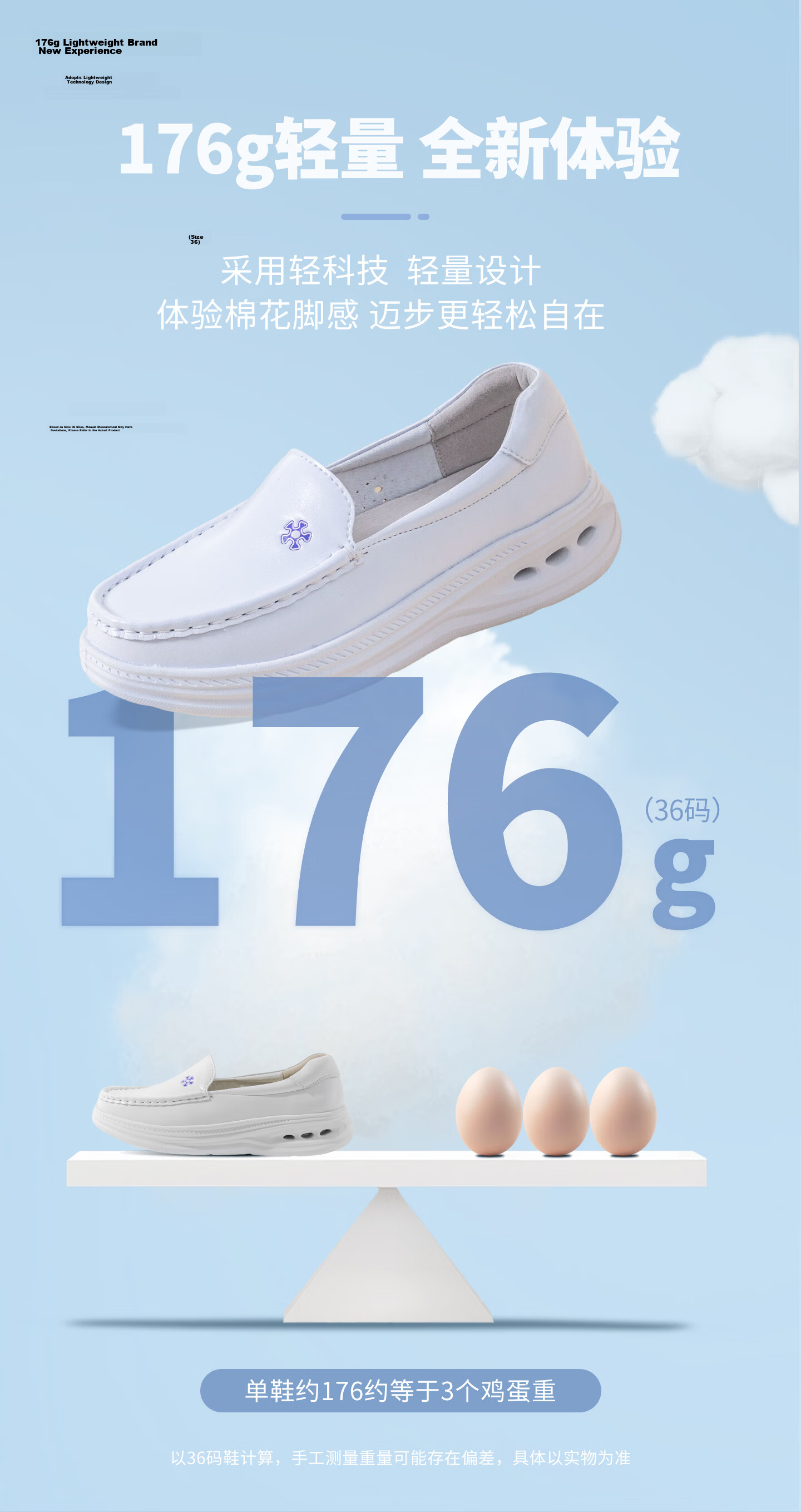Bulan Ni Nurse Shoes Women Summer Breathable Non-slip Soft Sole Wear-resistant Comfortable Medical Shoes 2402 Purple Size 40 3