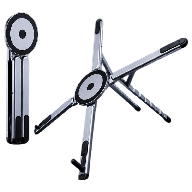 Hakkai Bird Magnetic Adjustable Foldable Laptop Stand Portable Height-Adjustable Gaming and Office Support Holder for Phones