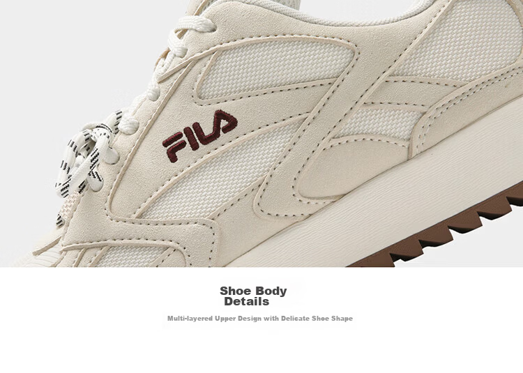 FILA Fila Agan Shoes [Yang Mi Same Style] Women's 2026 Spring Wisteria Shoes VITE Simple Fashion Casual Shoes 39