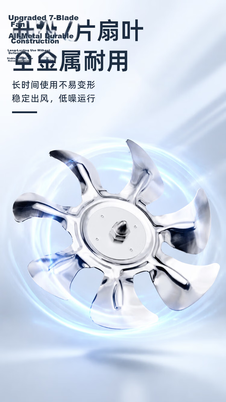 DIAMOND 6-Inch High-Power Industrial Kitchen Exhaust Fan Strong Suction Range Hood Ventilator 8