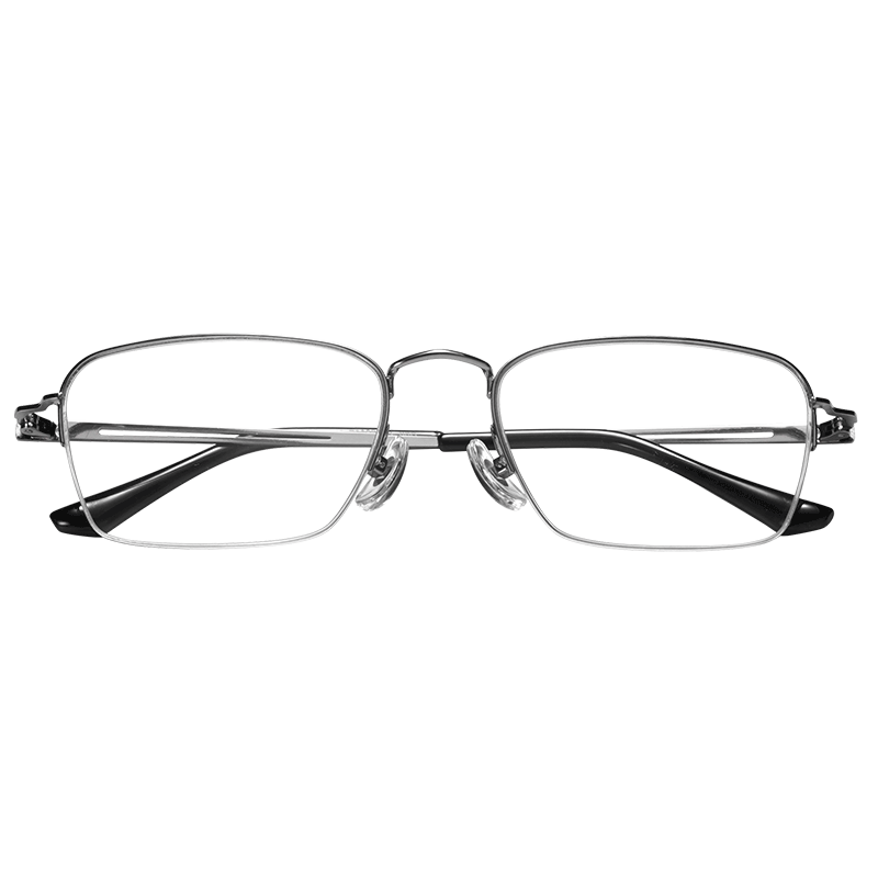 Xiyanghong Reading Glasses Ultra-Light Anti-Blue Light Stylish Business High-End Presbyopic Glasses for Middle-Aged And Elderly, High-Definition E9086Q 300 Degrees