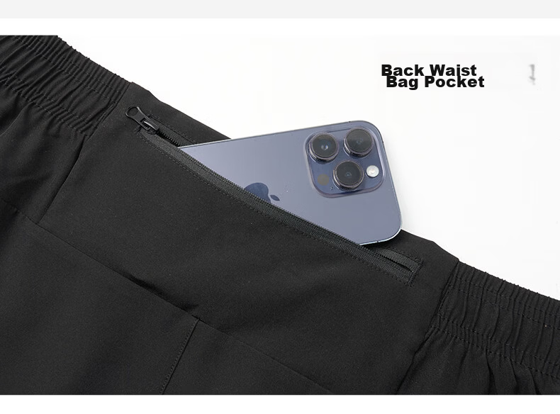 BURUITE Men's Sports Shorts Running Fitness Quick-Dry Casual Five-Point Summer Training Ice Silk Lightweight Woven Beach Basketball Pants 4