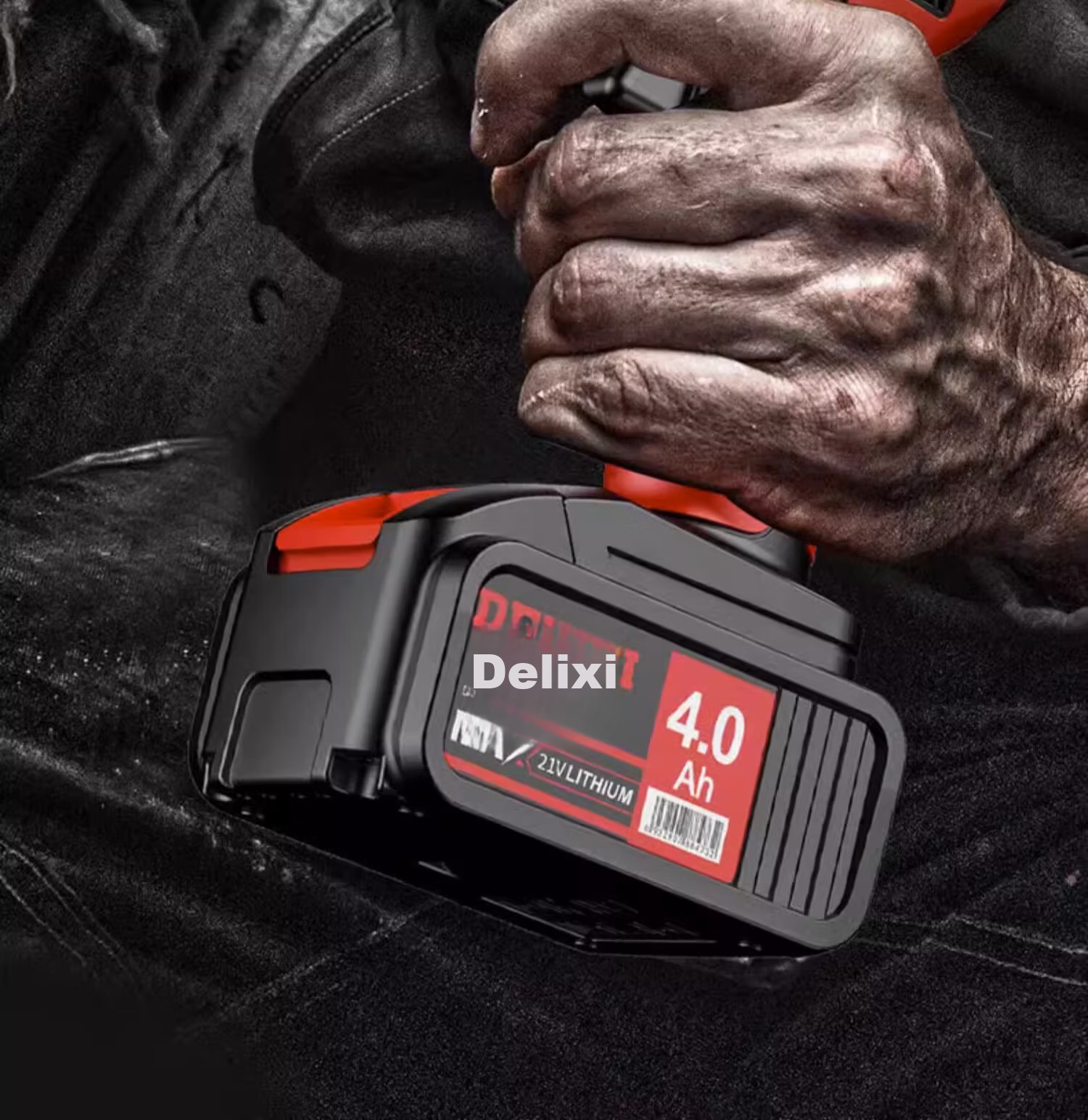 Delixi Electric 16.8V Brushless Cordless Lithium Battery Hand Drill Electric Screwdriver Tool Kit 13