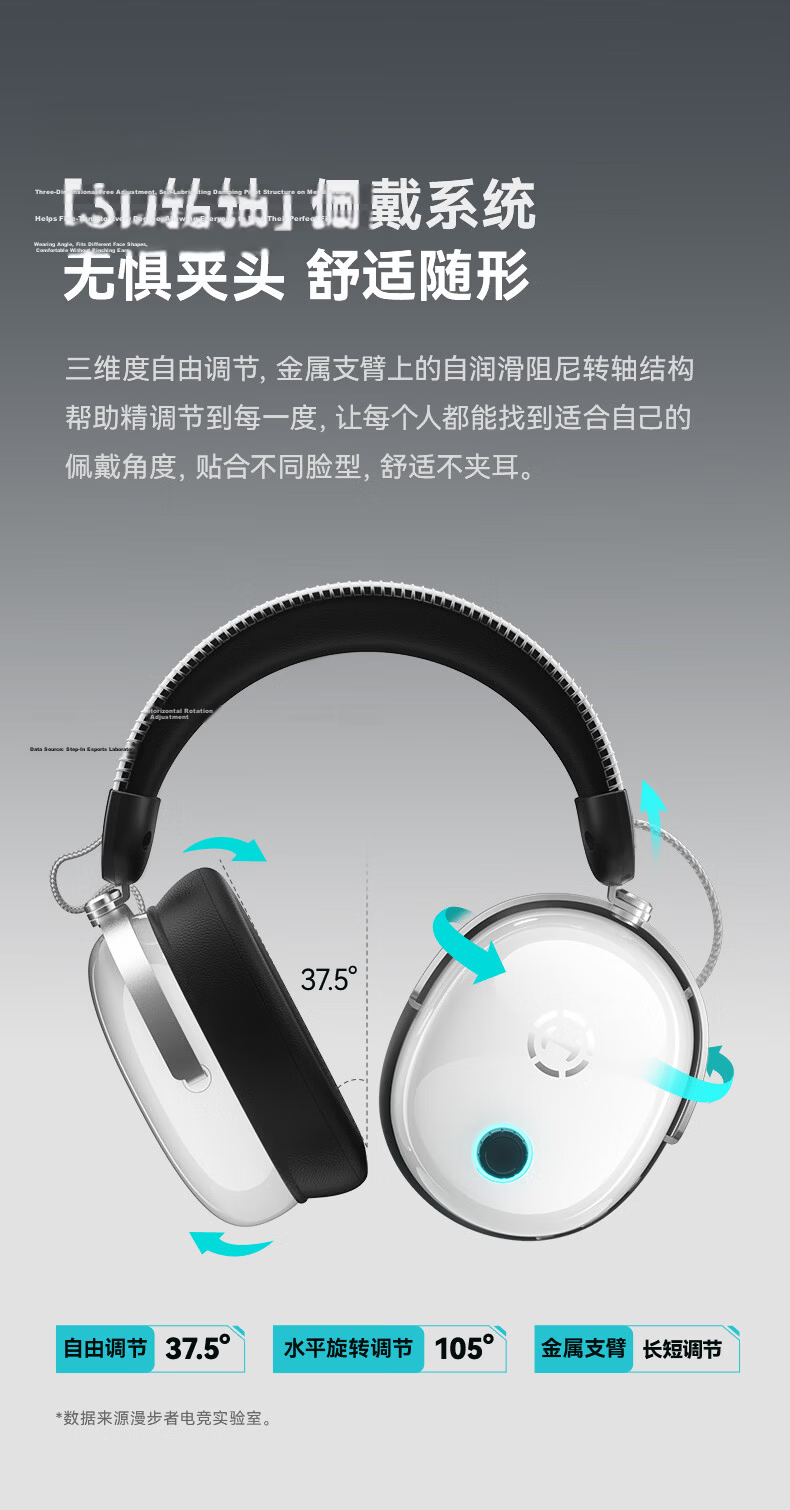 EDIFIER HECATE G3 MAX Base Edition 2.4G Wired Bluetooth Quad-Mode THX Spatial Audio Wireless Gaming Headset Delta FPS Chicken Dinner Black 20