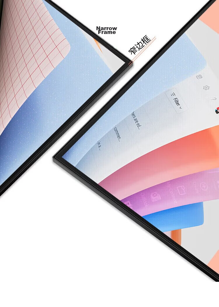 Lecoo Lenovo Laikuo Monitor 21.5-inch Full HD Screen HDMI Dual Ports Slim Bezel Wall-Mountable 75Hz Refresh Rate XQ22e 7