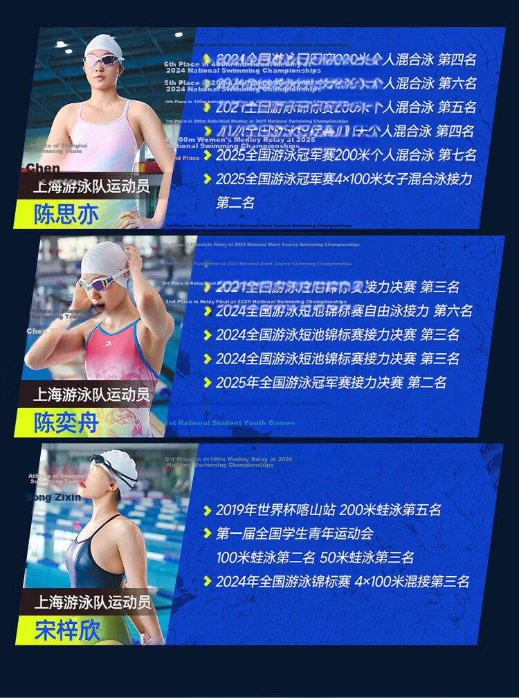 ANTA Zhang Yufei Edition Women's Racing Swimsuit Professional Training One-Piece Gradient Pink XL 6
