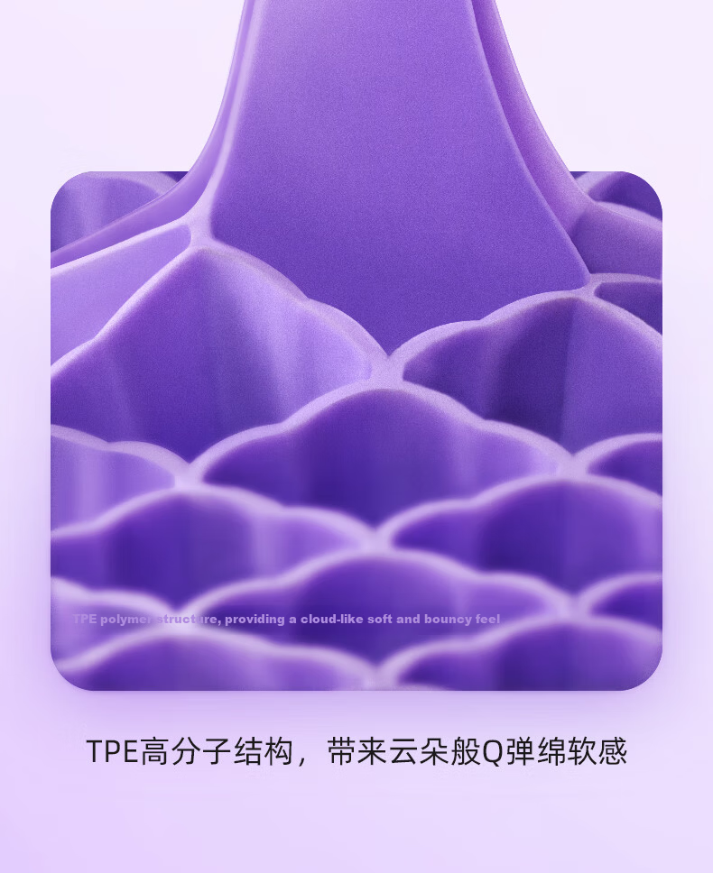 Mi Xiaoshu TPE Grid Gel Pillow Cervical Pillow Deep Sleep Non-Latex Washable Breathable Core Adult Cooling Pillow 10