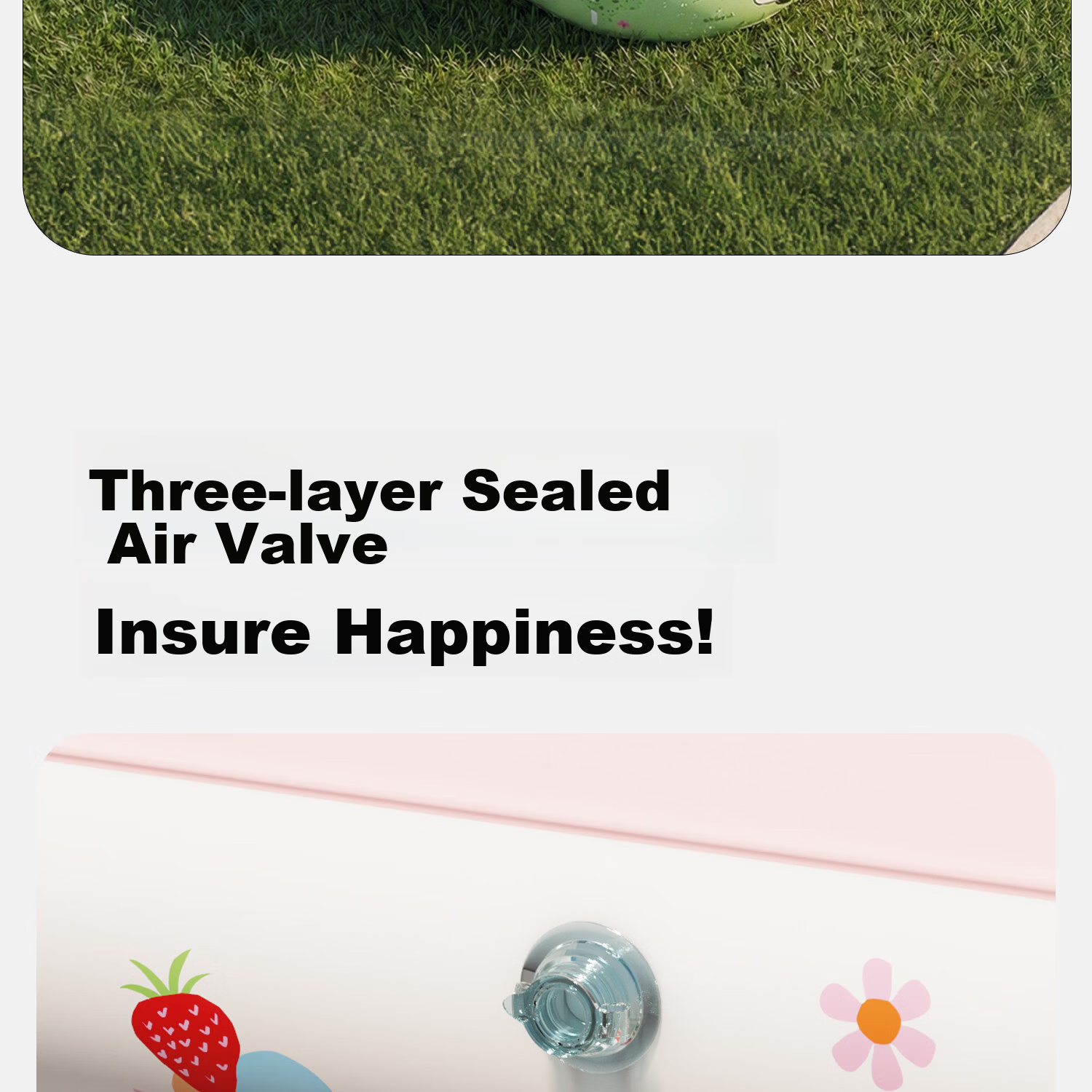 Chuandaoxiong Inflatable Children's Swimming Pool, Thickened for Adults And Kids, Baby Bath Pool, Home Outdoor Extra Large Water Pool 24