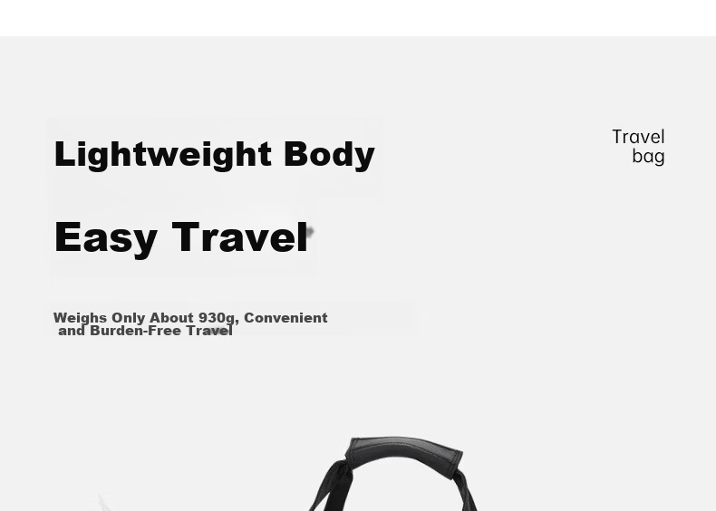 Edison Multifunctional Fitness Bag for Men Handheld Crossbody Business Travel Large Capacity Casual Backpack LX260 Black 15