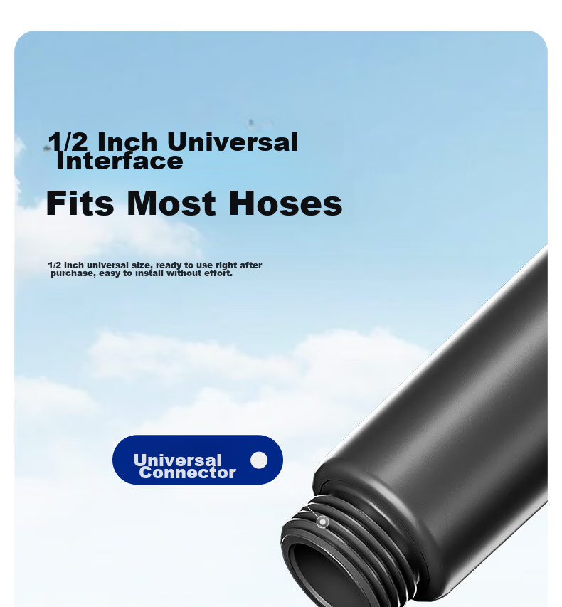 JOMOO Handheld Shower Head High-Pressure Five-Mode One-Button Water Outlet Shower Set with Shower Bracket 12