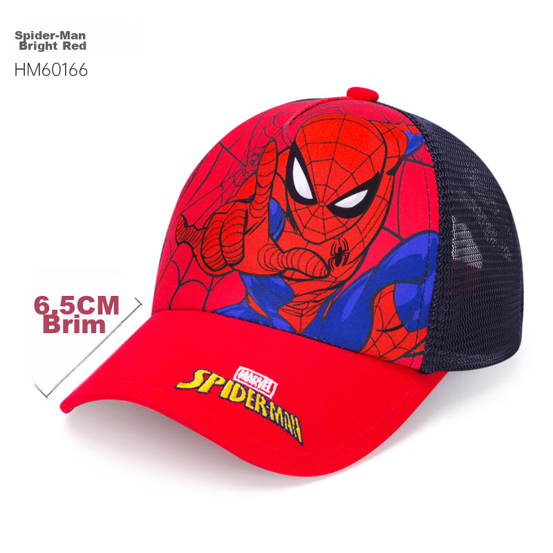 Disney Spider-Man Kids Sun Hat Boys Summer Baseball Cap HM60166 Red 54